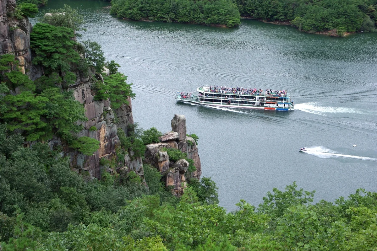 충주호 유람선 - 단양여행 여행