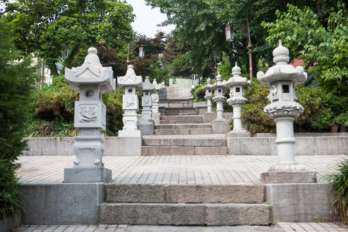 청일조계지 경계계단 - 인천차이나타운 여행