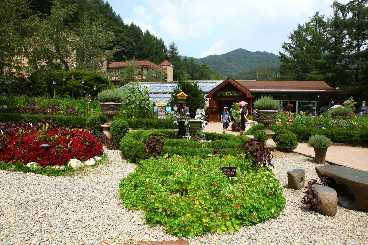 허브나라농원 - 평창캠핑 여행