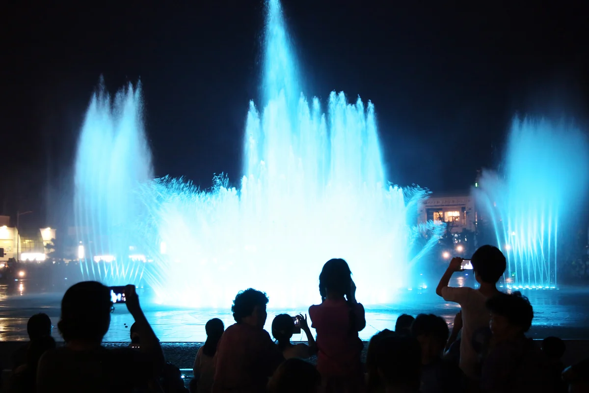 다대포 꿈의 낙조분수 - 사하구 여행