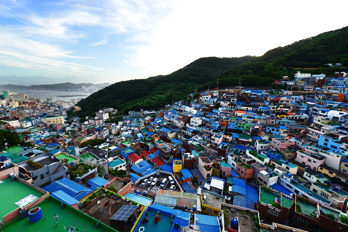 부산 기차표와 함께하는 감천문화마을 - 부산여행 여행