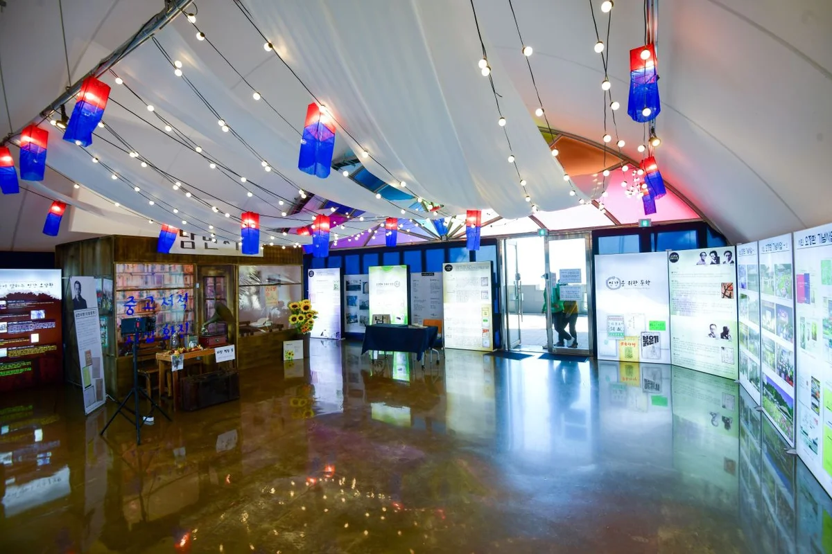 말티재 전망대: 보은군 야경 - 보은군 여행